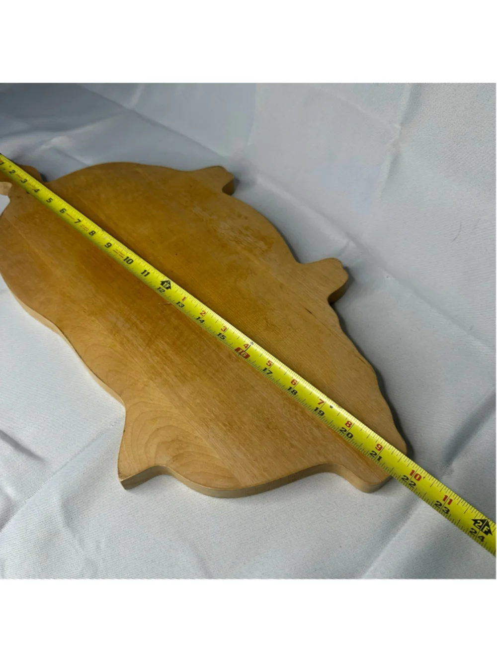 Vintage Rare Japanese Pig Shaped Wooden Cutting Board / Charcuterie Platter